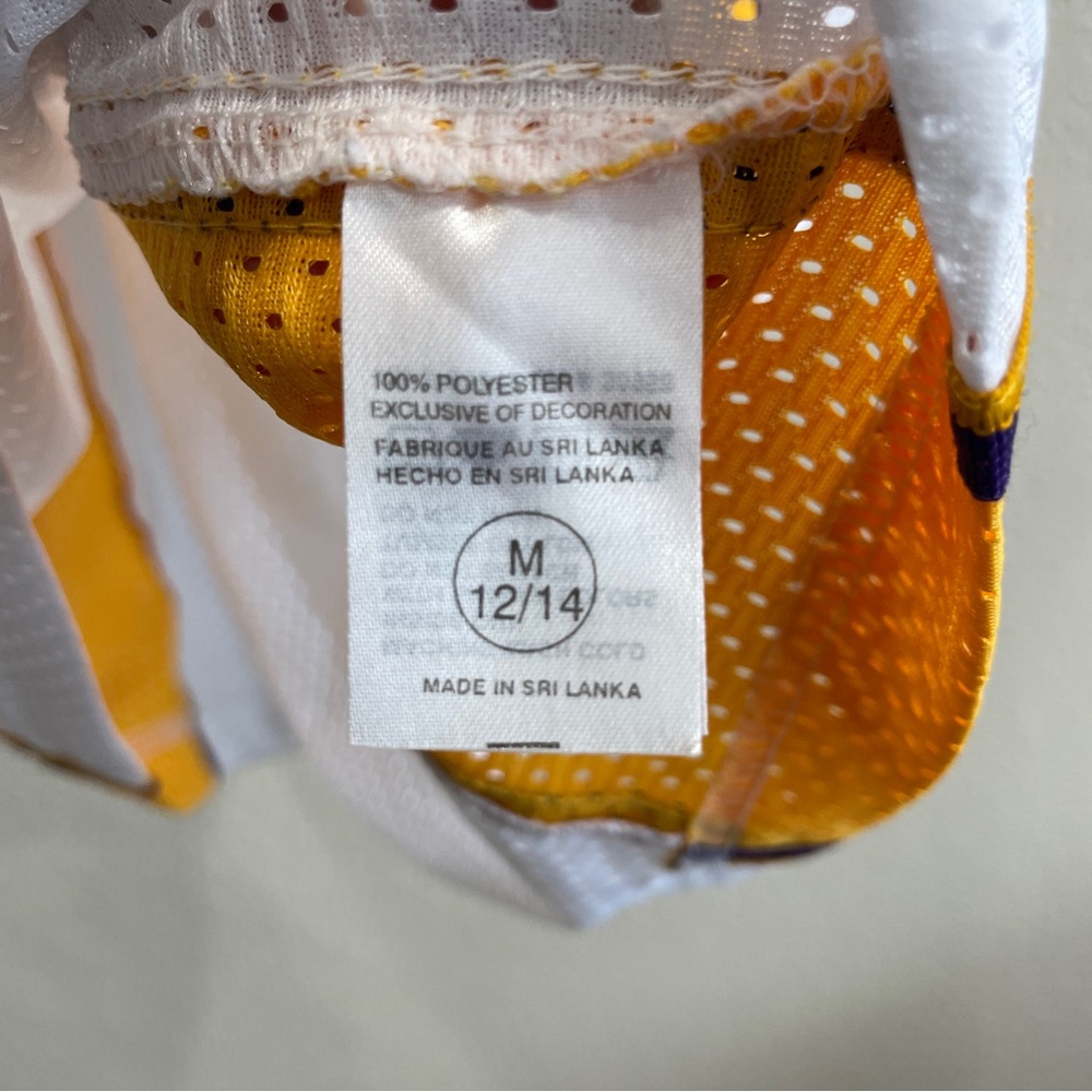 Nike Lakers Kobe Jersey Youth Number 8 - Picture 7 of 9